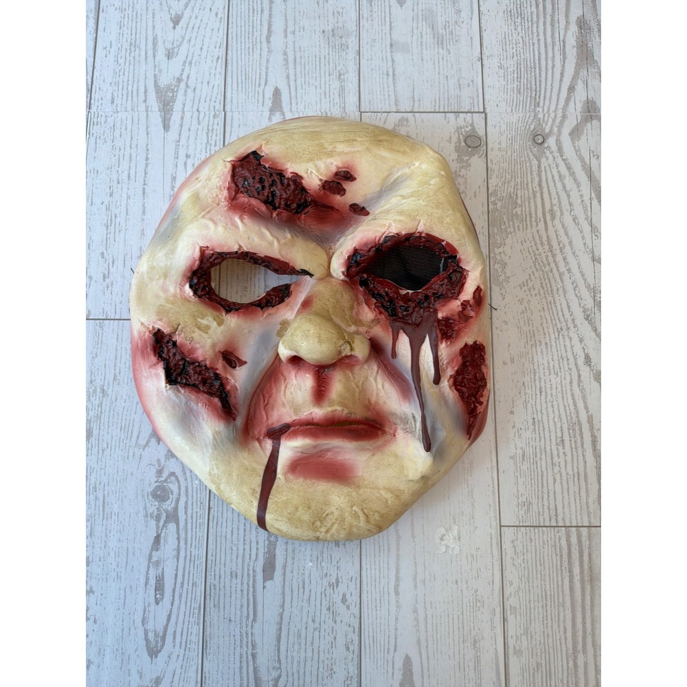 Zombie Bloody Face Mask 2011 Adult Halloween Horror Costume 93212